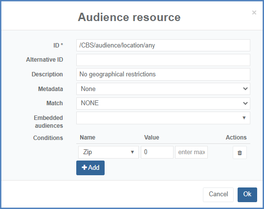 Users anywhere audience